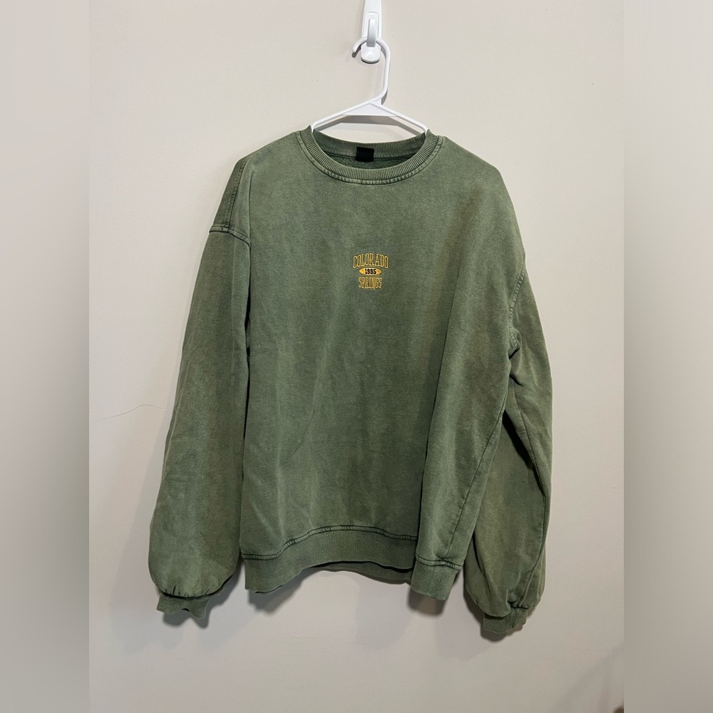 UO Green Colorado Springs Sweatshirt